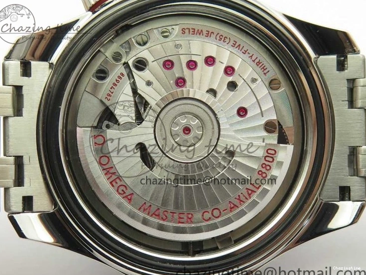 0419 ZeroBulk 2018 Seamaster Diver 300M OMF Best Edition Blue Ceramic Blue Dial on SS Bracelet A8800 (Black Balance Wheel) 7957